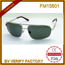 FM15601 Fashion Wholesale China Metal Sunglasses with Custom Brand